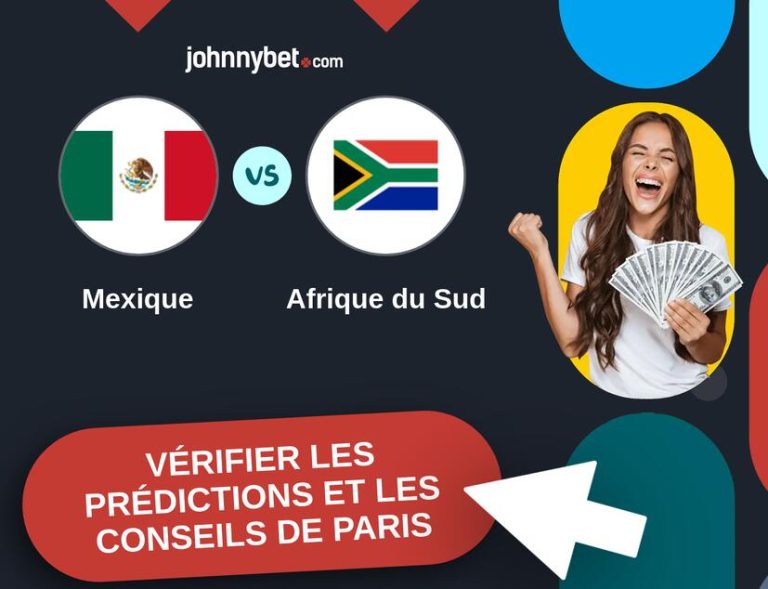 découvrez notre pronostic pour le match mexique - afrique du sud lors de la coupe du monde 2026. analyse, statistiques et conseils pour parier en toute confiance.