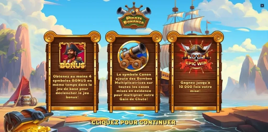 Pirate Bonanza 2 bonus
