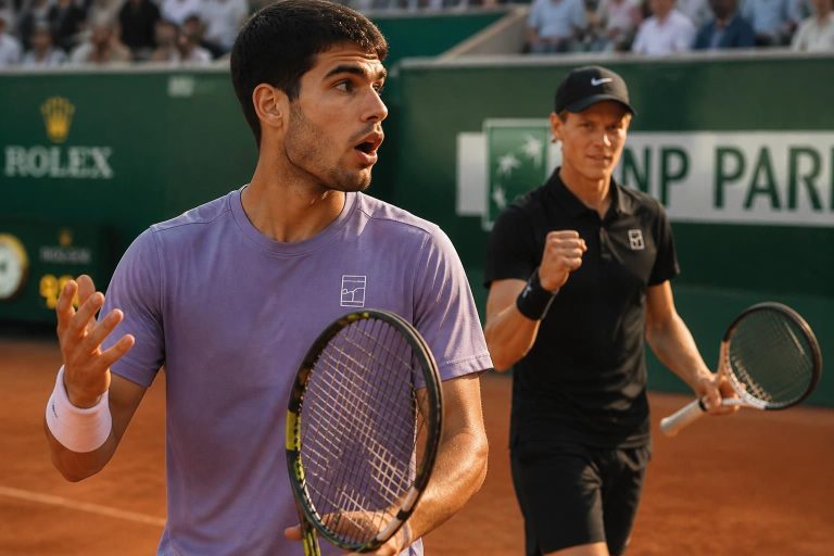carlos alcaraz partage ses impressions sur jannik sinner après sa qualification en finale du masters de monte-carlo, offrant un aperçu exclusif de leur rivalité et respect mutuel.