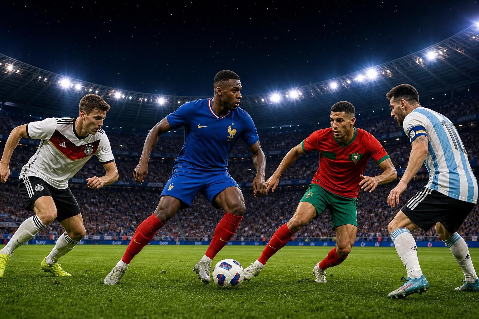 découvrez le programme de la coupe du monde 2026 avec l'allemagne, le maroc et l'argentine, et le parcours potentiel des bleus dévoilé pour ce tournoi phare.