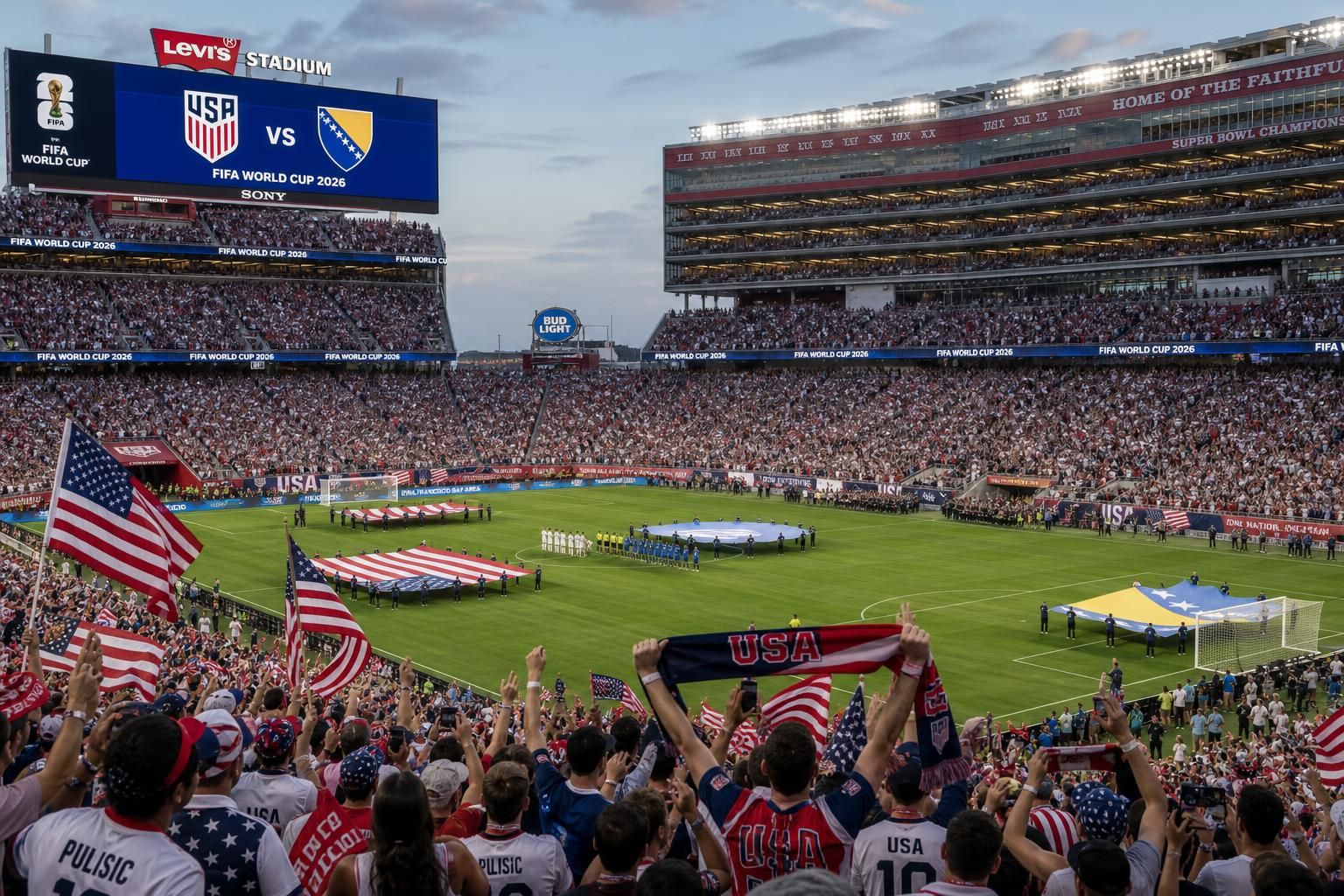 découvrez comment l'amérique célèbre les vainqueurs de la coupe du monde 2026 alors que team usa affronte la bosnie-herzégovine en huitièmes de finale dans un match décisif.
