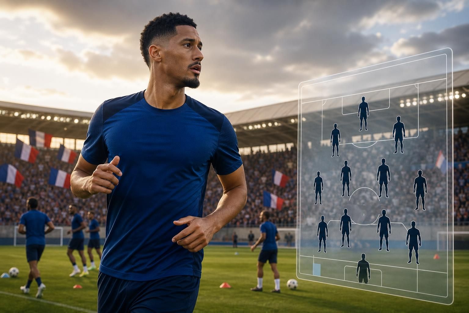 découvrez le retour tant attendu de saliba à l'entraînement et la composition probable de l'équipe de france pour la coupe du monde 2026.