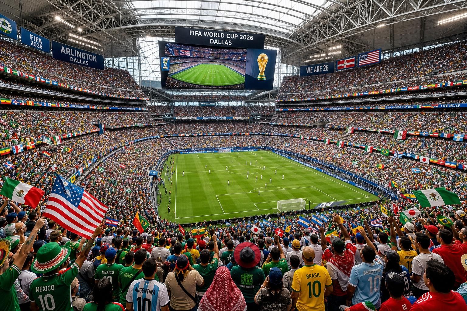 découvrez comment la coupe du monde 2026 à dallas allie la passion du football aux enjeux des défis migratoires, un événement sportif et social majeur à ne pas manquer.