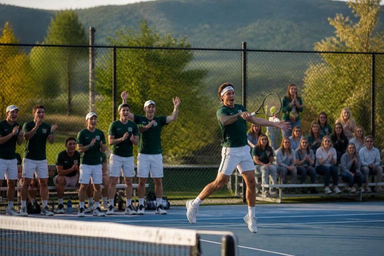 les équipes de tennis de dartmouth retrouvent la victoire, mettant fin à une série de défaites et montrant une performance impressionnante, selon valley news.