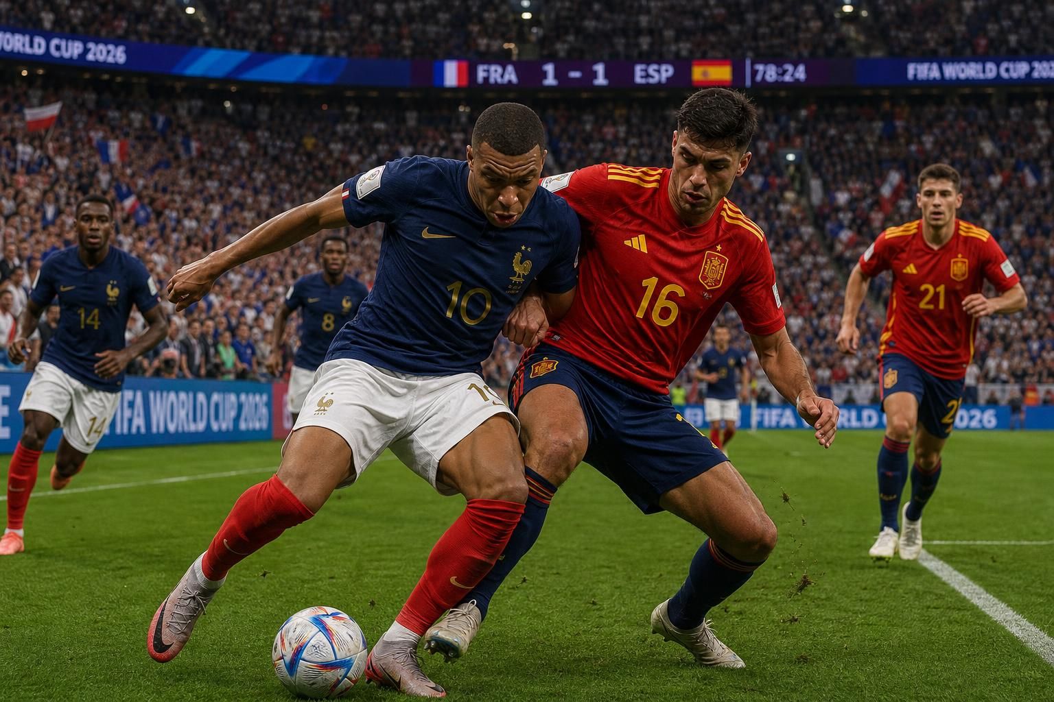 découvrez l'analyse détaillée de l'élimination des bleus lors de la coupe du monde 2026 face à une espagne impressionnante et implacable.