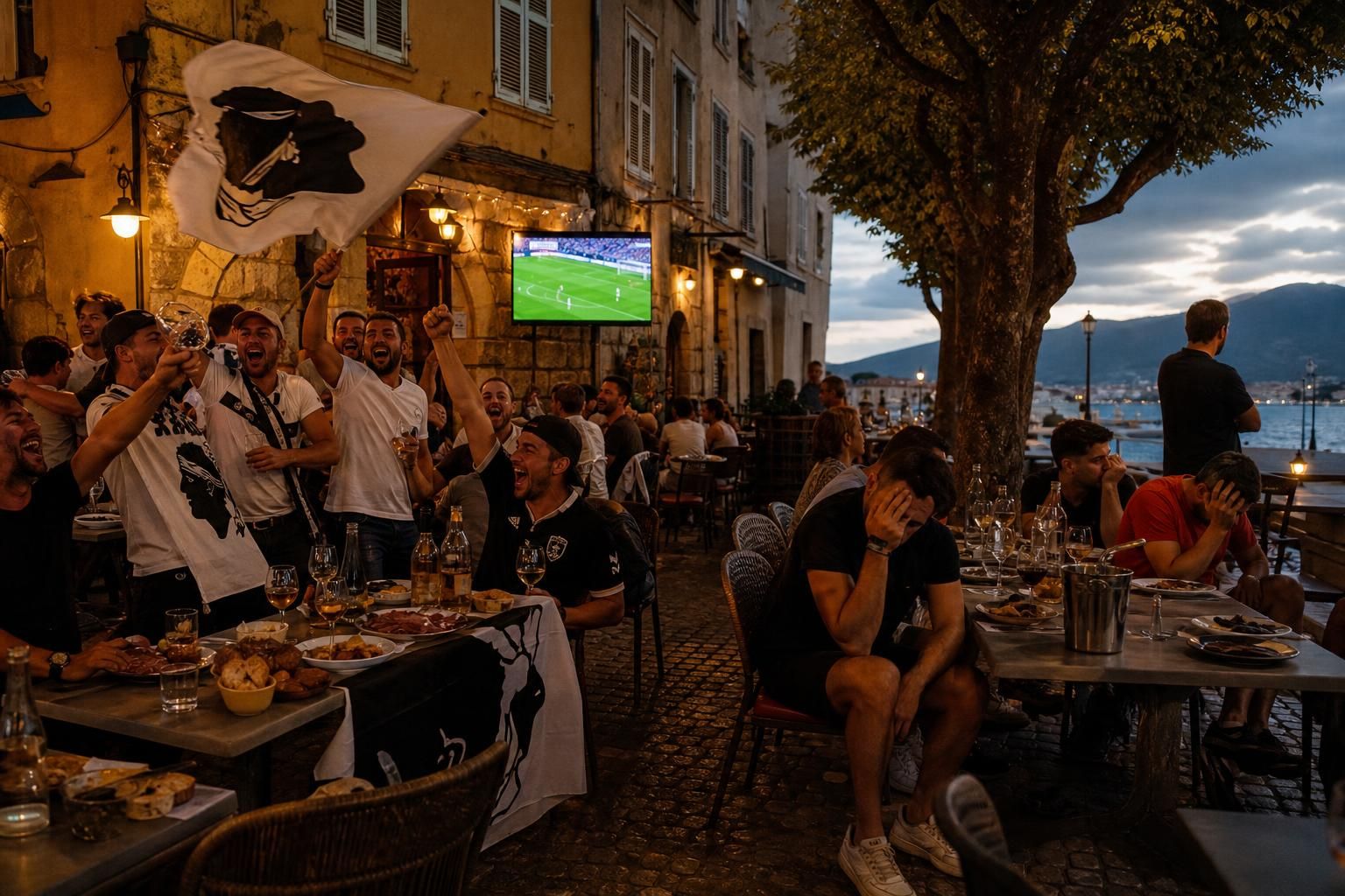 découvrez l'ambiance contrastée à ajaccio pendant la coupe du monde, entre moments de joie et de déception dans ses bars et restaurants animés.