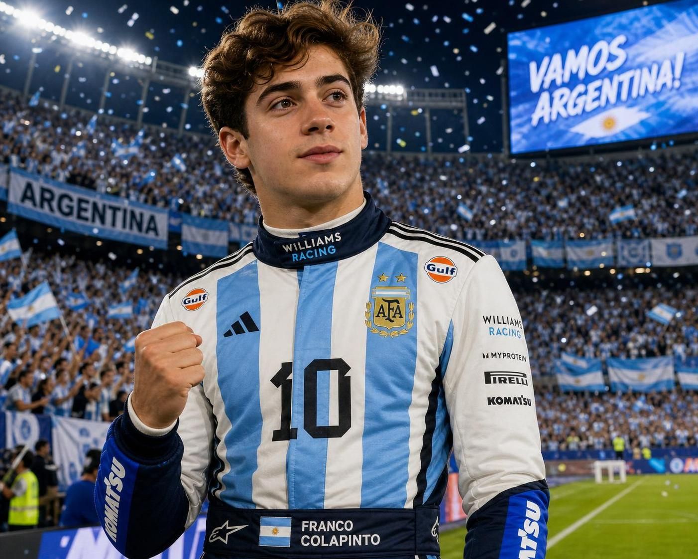 découvrez l'intervention de franco, le pilote argentin, qui critique ceux qui ne portent le maillot de la coupe du monde 2026 qu'après une victoire, soulignant l'importance du véritable engagement.