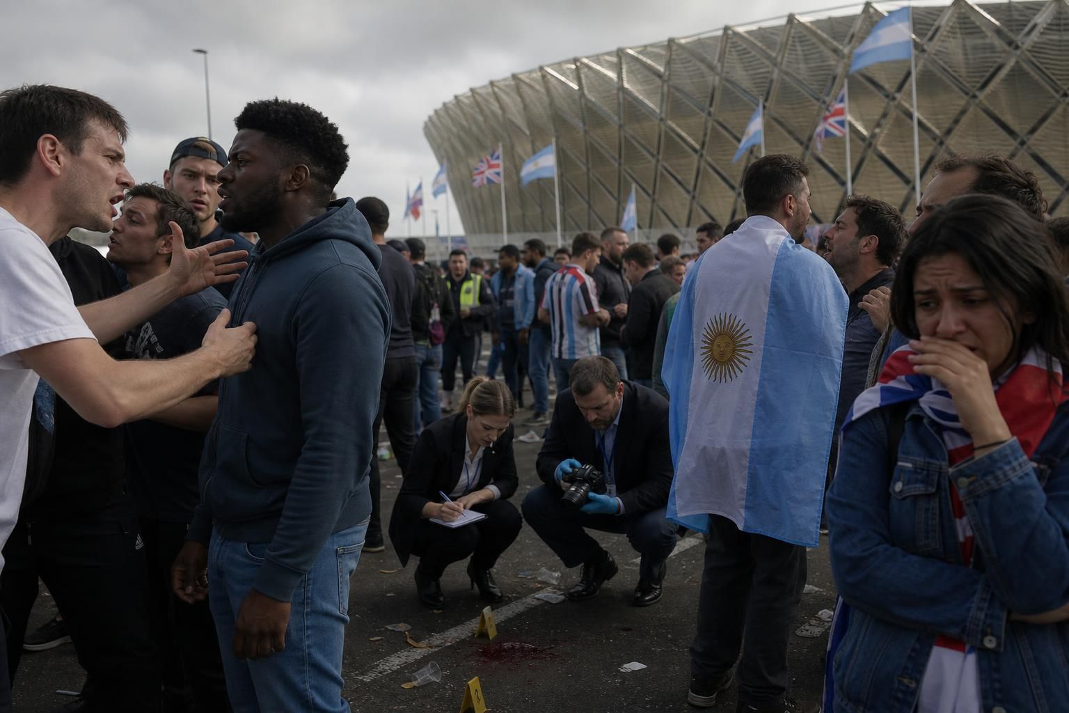 la fifa ouvre des enquêtes concernant des agressions, des actes racistes et des tensions liées aux malouines dans le contexte de la coupe du monde 2026.