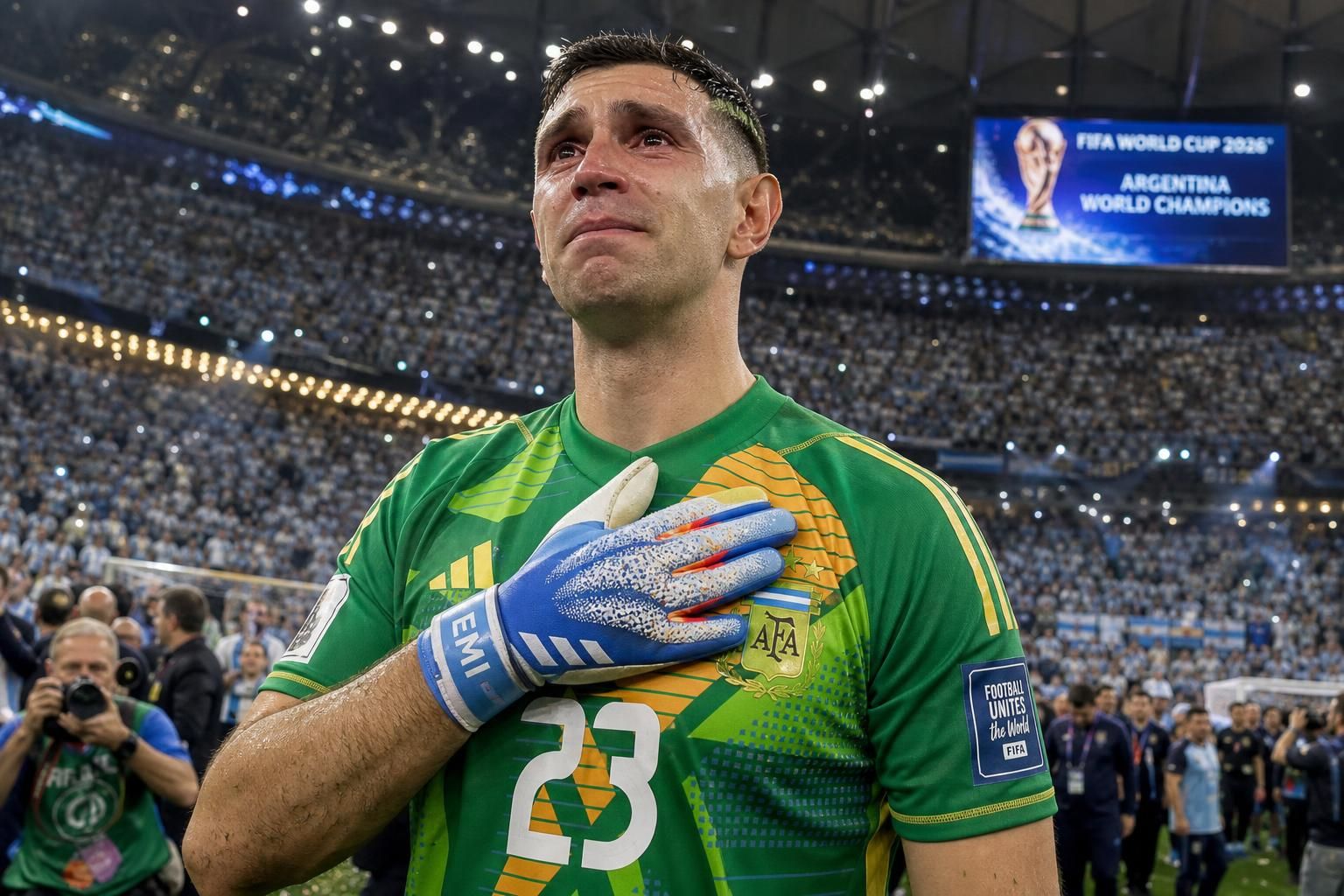 découvrez le message émouvant de l'argentin martinez après la coupe du monde, entre fierté pour le parcours accompli et douce amertume face à la défaite.