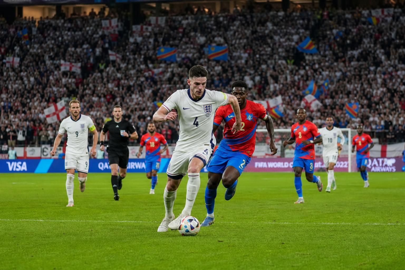 suivez en direct le match angleterre vs rd congo, un 16e de finale palpitant de la coupe du monde. ne manquez rien de cette confrontation intense et vivez chaque moment clé en temps réel.