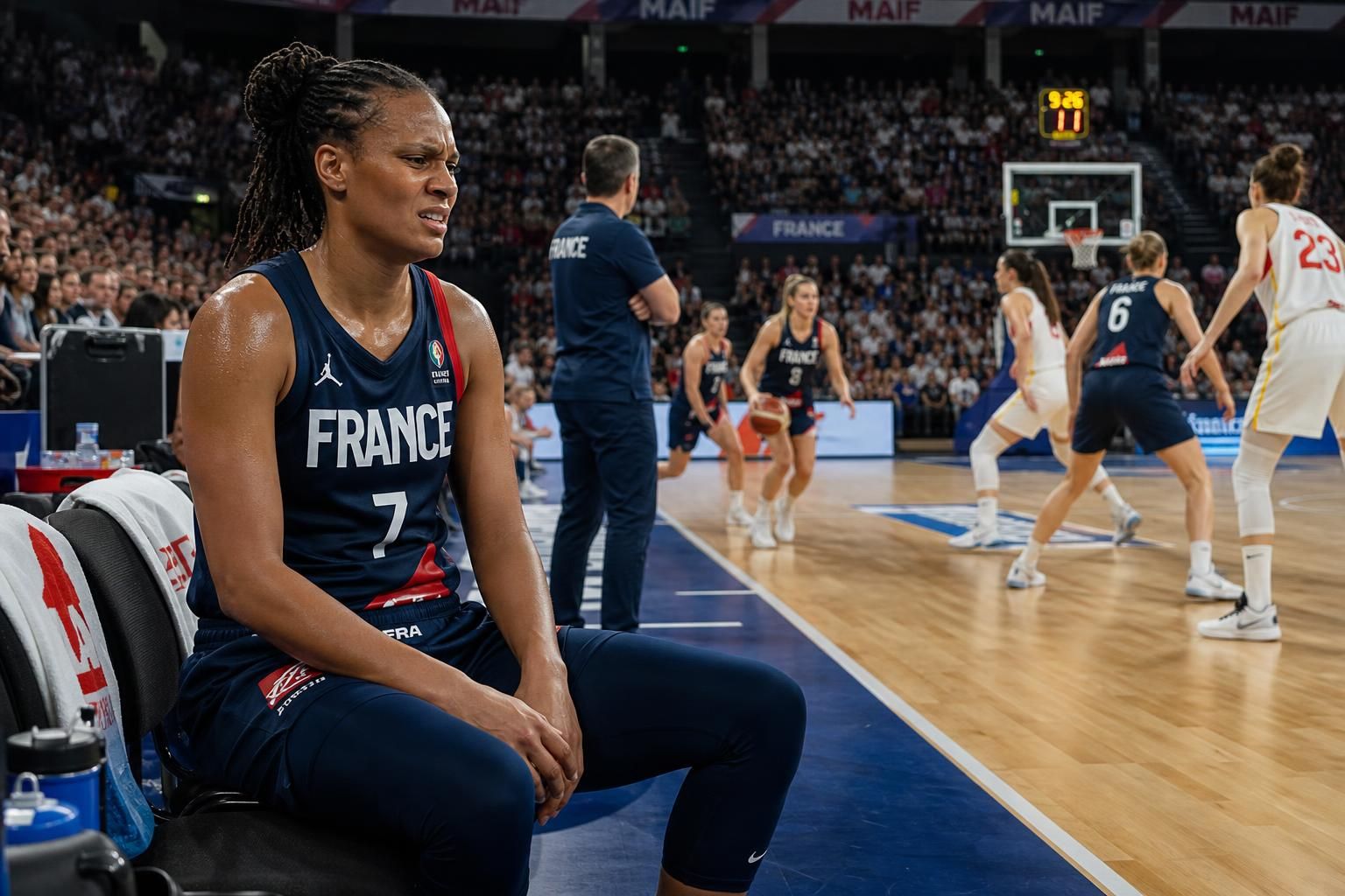 l'équipe de france féminine de basket fait face à un coup dur avec le forfait de chery pour la coupe du monde. découvrez les implications de cette absence sur la compétition.