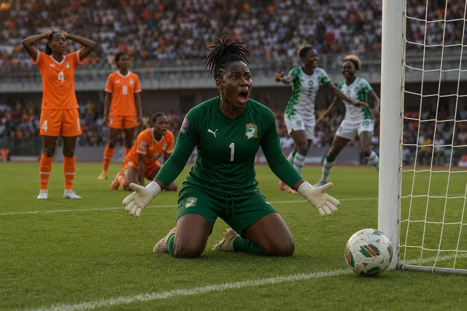 découvrez les deux erreurs surprenantes de la gardienne ivoirienne lors de la can féminine 2026 qui ont eu un impact majeur sur le match. analyse et réactions.