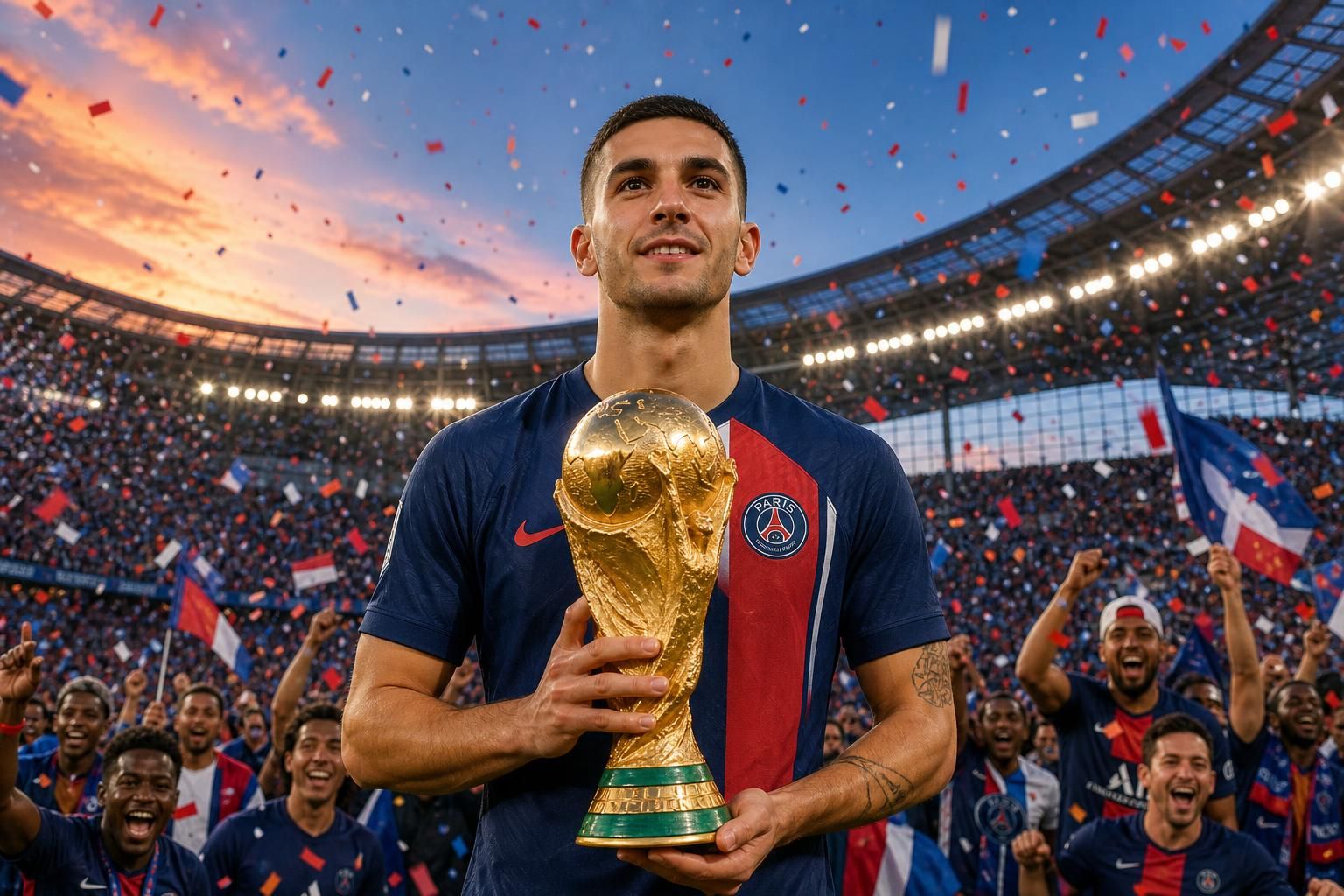 découvrez l'arrivée officielle de ferran torres au psg, champion du monde, qui s'engage avec le club parisien jusqu'en 2031. une signature majeure pour le paris saint-germain.