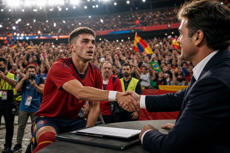 un rebondissement inattendu pour le héros de la finale de la coupe du monde 2026 : un accord de principe officialisé pour le transfert de ferran, bouleversant le mercato.