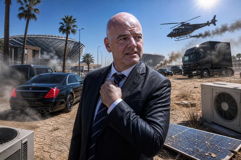 découvrez comment le président de la fifa contribue à l'augmentation de son empreinte carbone lors de la coupe du monde 2026, au cœur d'une canicule historique, et les enjeux environnementaux associés à cet événement mondial.