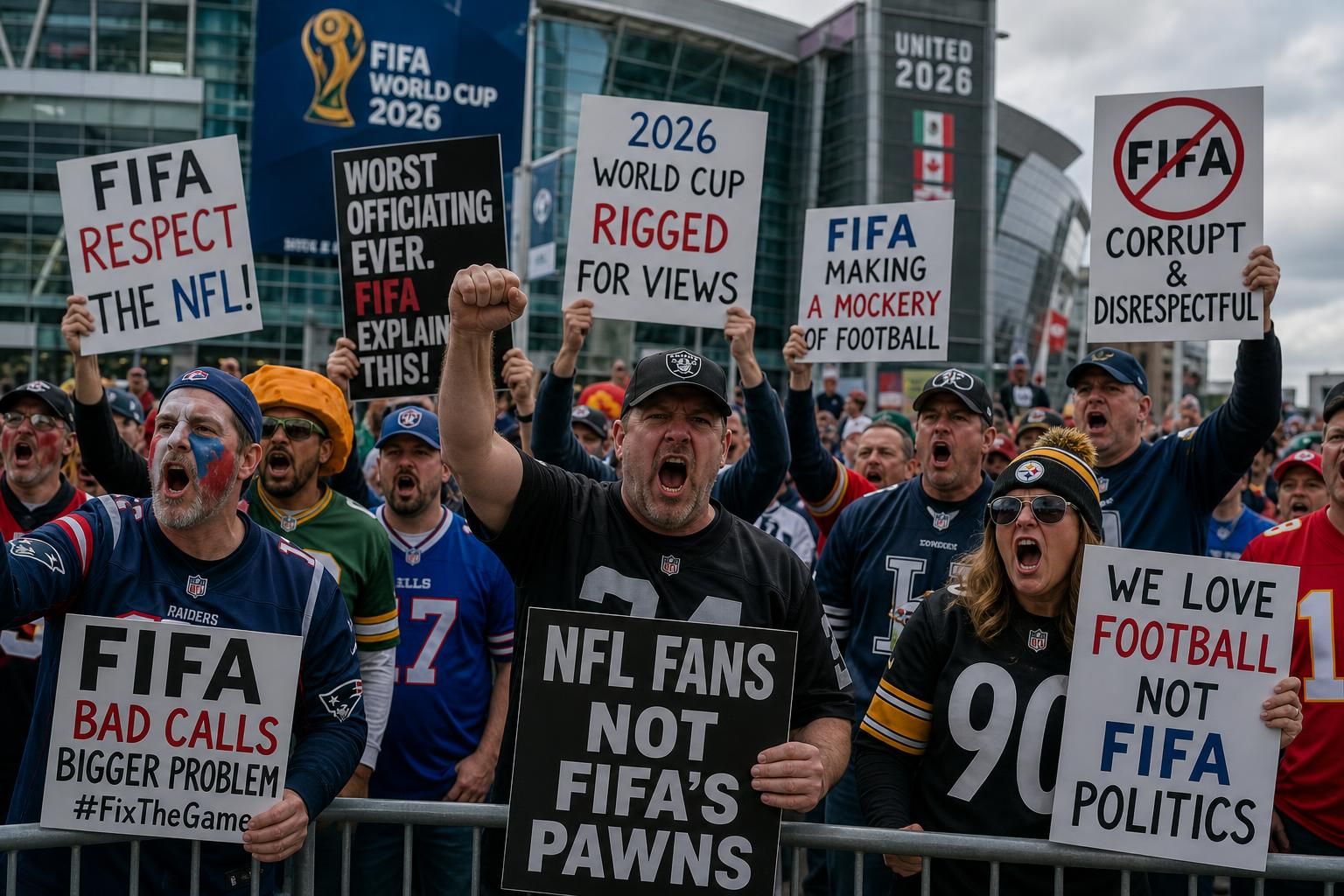 découvrez pourquoi la nfl exprime une vive colère envers la fifa à l'approche de la coupe du monde 2026, révélant les tensions entre les deux organismes.