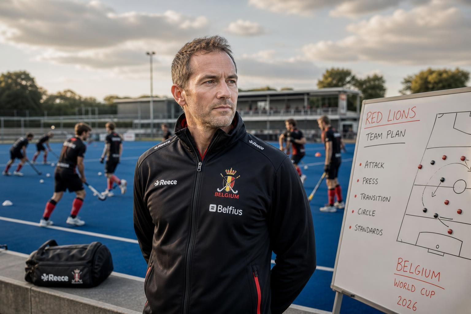 découvrez les ambitions de shane mcleod, qui souhaite poursuivre son aventure à la tête des red lions lors de la coupe du monde de hockey, avec un projet en pleine maturation.