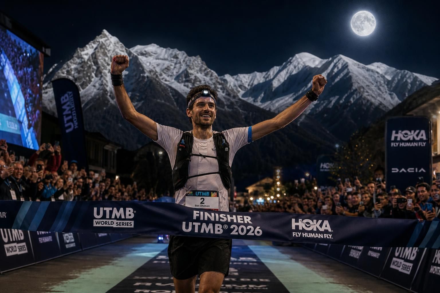 découvrez comment ben dhiman a marqué l'utmb 2026 en dominant la course et en battant tous les records du parcours avec un temps exceptionnel.