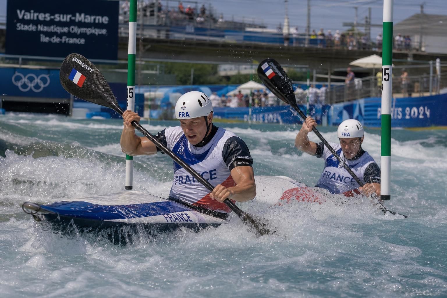 le mondial de canoë-kayak à vaires-sur-marne voit les français s'illustrer avec deux médailles en kayak, une performance remarquable qui met en lumière leur talent et leur détermination.