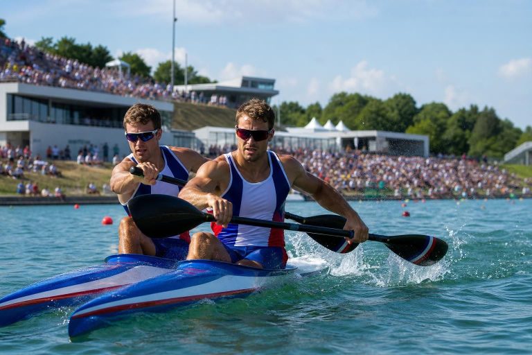 le mondial de canoë-kayak à vaires-sur-marne célèbre les performances françaises avec deux médailles remportées en kayak, un moment fort pour les athlètes tricolores.