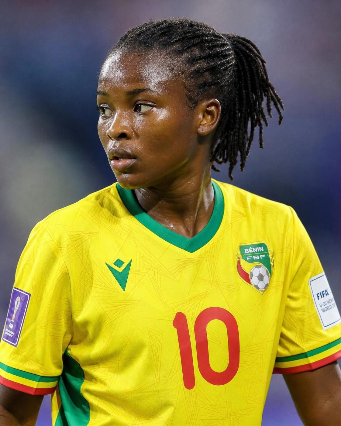 découvrez l'incroyable parcours de romaine gandonou, la guerrière béninoise qui a surpris la fifa lors du mondial féminin u20.