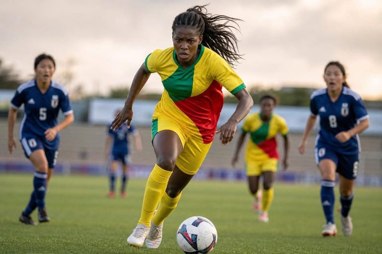 découvrez l'incroyable parcours de romaine gandonou, la combattante béninoise qui a surpris la fifa lors du mondial féminin u20. une histoire de passion et de détermination à ne pas manquer.